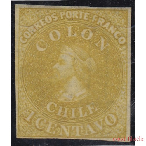 Chile 7 1861/67 Cristobal Colón MH