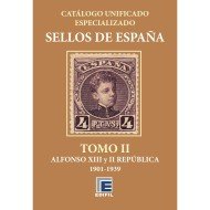 Catálogo España Unificado Edifil Serie Bronce Especializado Tomo II 1901-1939