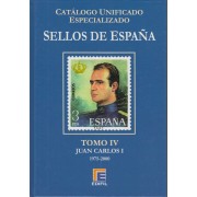 Catálogo España Edifil Especializado Tomo IV Juan Carlos I 1975-2000