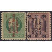 Cuba 217/18 1933 Gobierno Revolucionario MNH