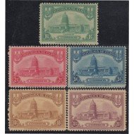 Cuba 202/06 1929 Inauguración del Capitolio de La Habana MNH