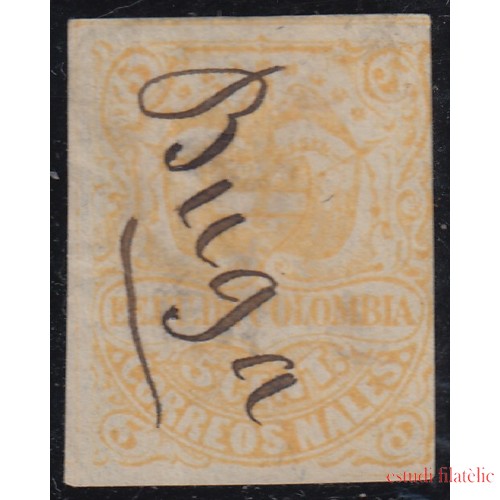Colombia 51 1870/79 Escudo Shield usado