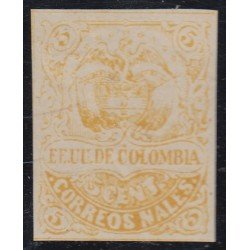 Colombia 51 1870/79 Escudo Shield MH Colombia 51 1870/79 Escudo Shield MH
