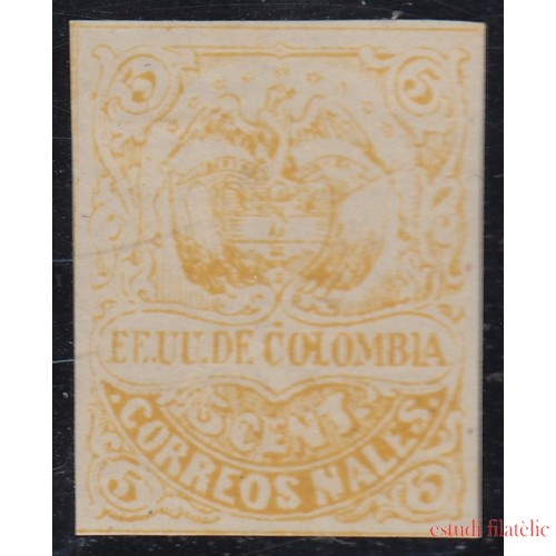 Colombia 51 1870/79 Escudo Shield MH
