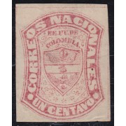 Colombia 49 1870/79 Escudo Shield MH
