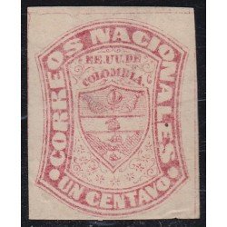Colombia 49 1870/79 Escudo Shield MH Colombia 49 1870/79 Escudo Shield MH