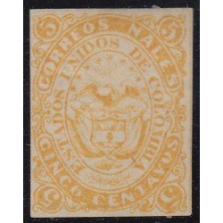 Colombia 41 1868/77 Escudo Shield Estados Unidos de Colombia MH Colombia 41 1868/77 Escudo Shield Estados Unidos de Colombia MH