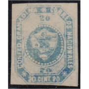 Colombia 9 1860 Escudo Shield MH 