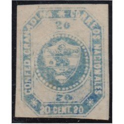 Colombia 9 1860 Escudo Shield MH Colombia 9 1860 Escudo Shield MH