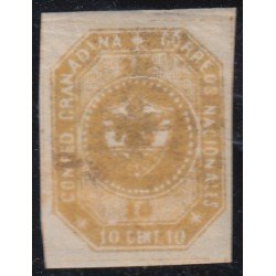 Colombia 8 1860 Escudo Shield MH Colombia 8 1860 Escudo Shield MH