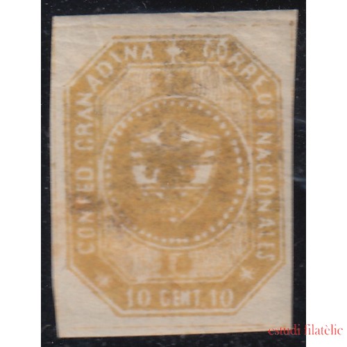 Colombia 8 1860 Escudo Shield MH 