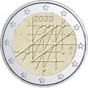 Finlandia 2020 2 € euros conmemorativos Universidad Turku 