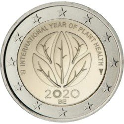 Bélgica 2020 2 € euros conmemorativos Sanidad Vegetal Bélgica 2020 2 € euros conmemorativos Sanidad Vegetal