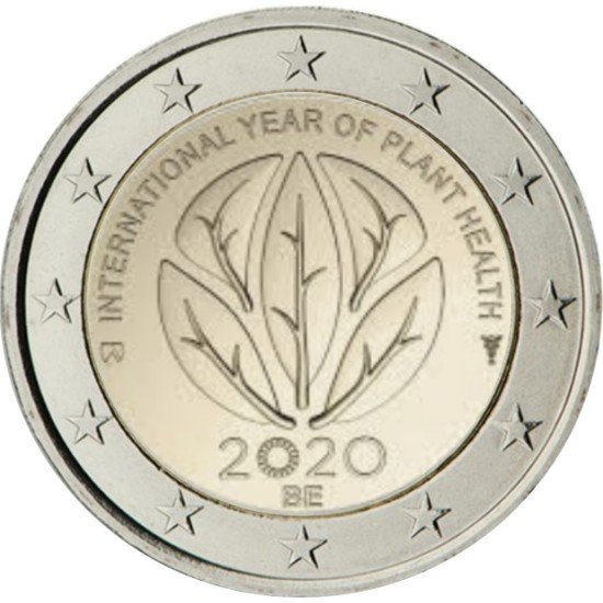 Bélgica 2020 2 € euros conmemorativos Sanidad Vegetal Bélgica 2020 2 € euros conmemorativos Sanidad Vegetal