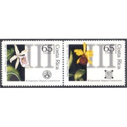 Costa Rica 694/95 2001 III Exposición hispano-americana de Orquídeas MNH Costa Rica 694/95 2001 III Exposición hispano-americana de Orquídeas MNH