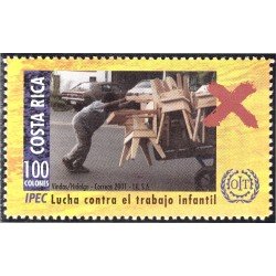 Costa Rica 696 2001 Lucha contra el trabajo infantil MNH Costa Rica 696 2001 Lucha contra el trabajo infantil MNH
