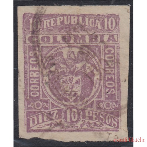 Colombia 169A 1903 Escudo Shield usado
