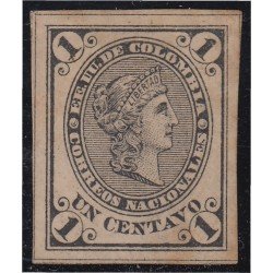 Colombia 65a 1881 Libertad Liberty MH Colombia 65a 1881 Libertad Liberty MH