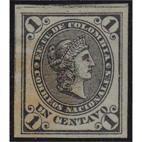 Colombia 65 1881 Libertad Liberty MH Colombia 65 1881 Libertad Liberty MH