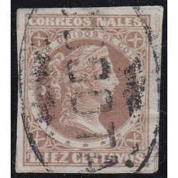 Colombia 55b 1876/80 Libertad Liberty usado Colombia 55b 1876/80 Libertad Liberty usado