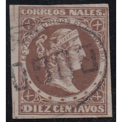 Colombia 55a 1876/80 Libertad Liberty usado Colombia 55a 1876/80 Libertad Liberty usado