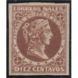 Colombia 55 1876/80 Libertad Liberty MH Colombia 55 1876/80 Libertad Liberty MH