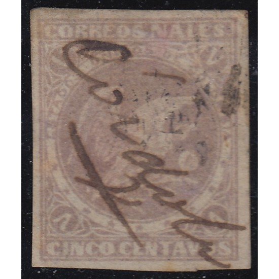 Colombia 54c 1876/80 Cóndor Ave usado Colombia 54c 1876/80 Cóndor Ave usado