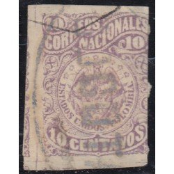 Colombia 52 1870/79 Escudo Shield usado Colombia 52 1870/79 Escudo Shield usado