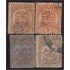 Colombia 109/12 1895 Escudos Shields usado