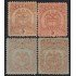 Colombia 109/12 1895 Escudos Shields MH