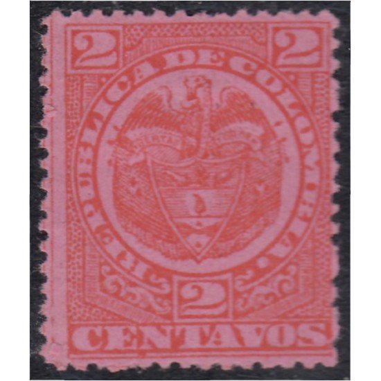 Colombia 101 1892/00 Escudo Shield MH Colombia 101 1892/00 Escudo Shield MH