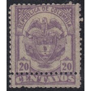 Colombia 98a 1890 Escudo Shield MH