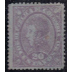 Colombia 88b 1886 Político Antonio Nariño MH Colombia 88b 1886 Político Antonio Nariño MH