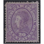 Colombia 88a 1886 Político Antonio Nariño MH