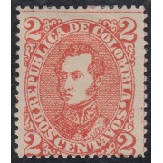 Colombia 85a 1886 Gral. José Antonio Sucre MH