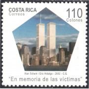 Costa Rica 713 2002 Lucha contra el Terrorismo MNH