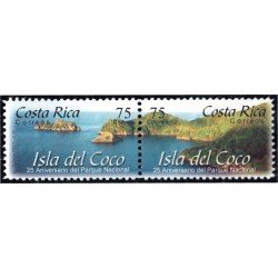 Costa Rica 724/25 2003 25 Años del Parque Nacional de la Isla de Coco MNH Costa Rica 724/25 2003 25 Años del Parque Nacional de la Isla de Coco MNH