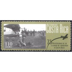 Costa Rica 746 2003 75 Años de la travesia del Atlantico Norte por Carlos Lindbergh MNH