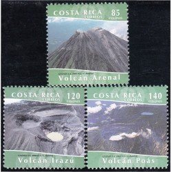 Costa Rica 752/54 2004 Volcanes MNH