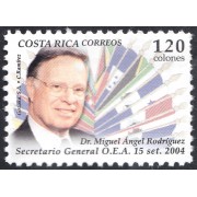 Costa Rica 765 2004 D. Miguel Ángel Rodríguez Secretario General del OEA MNH