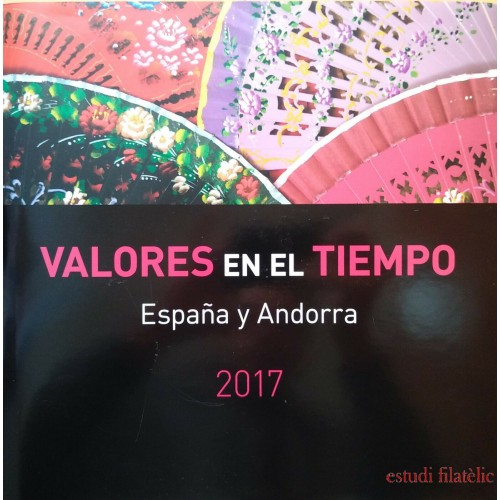 Libro Album Oficial de Sellos España y Andorra  2017