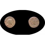 Moneda Imperio Romano 1 Follis 296 - 297 dc Diocleciano
