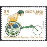 Costa Rica 779 2006 Año Internacional del deporte y la educación Física MNH