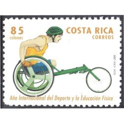 Costa Rica 779 2006 Año Internacional del deporte y la educación Física MNH