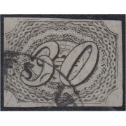 Brasil Brazil 5 1844/46 Cifras oblicuas usado Brasil Brazil 5 1844/46 Cifras oblicuas usado