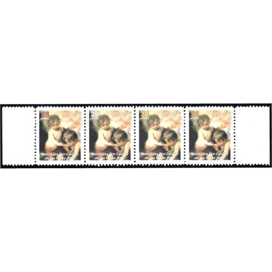 Costa Rica 780/83 2006 Navidad Sobre tasa en beneficio de la Ciudad de los Niños MNH