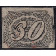 Brasil Brazil 5 1844/46 Cifras oblicuas MH Brasil Brazil 5 1844/46 Cifras oblicuas MH