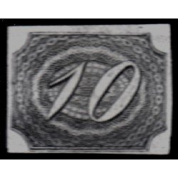 Brasil Brazil 4 1844/46 Cifras oblicuas MH sin goma Brasil Brazil 4 1844/46 Cifras oblicuas MH sin goma