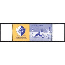 Costa Rica 784 2006 Fútbol 100º del Club Cartaginés MNH