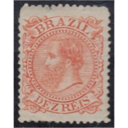 Brasil Brazil 52 1882/85 Emperador Pedro II MH
